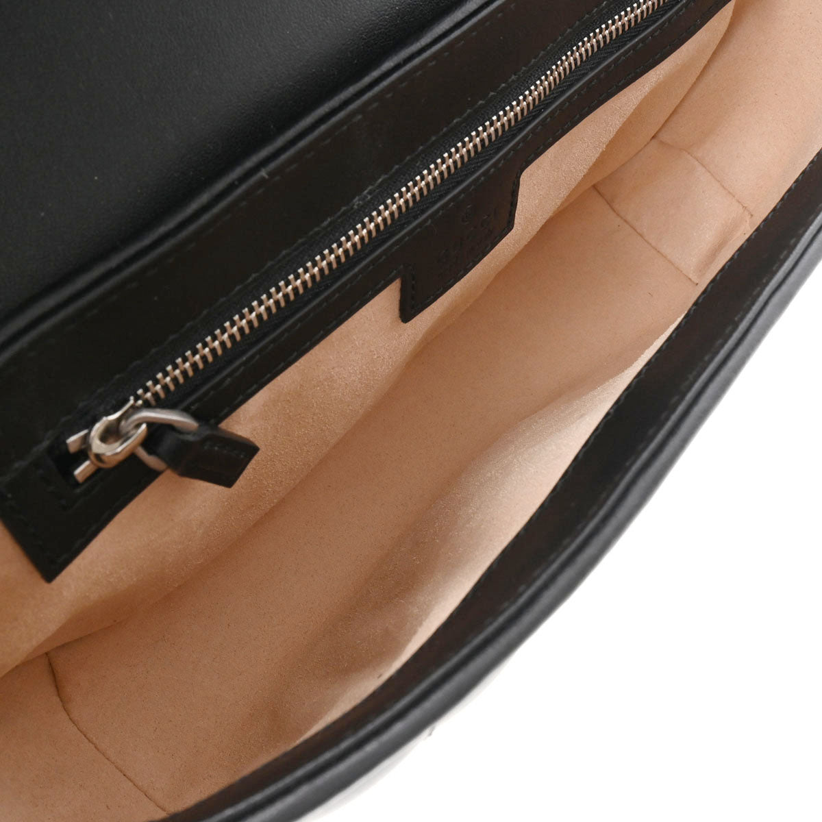 グッチキルティング スモール バッグ 43061 黒 シルバー金具