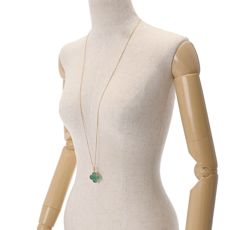 ヴァンクリーフ＆アーペルマジックアルハンブラ ロングネックレス