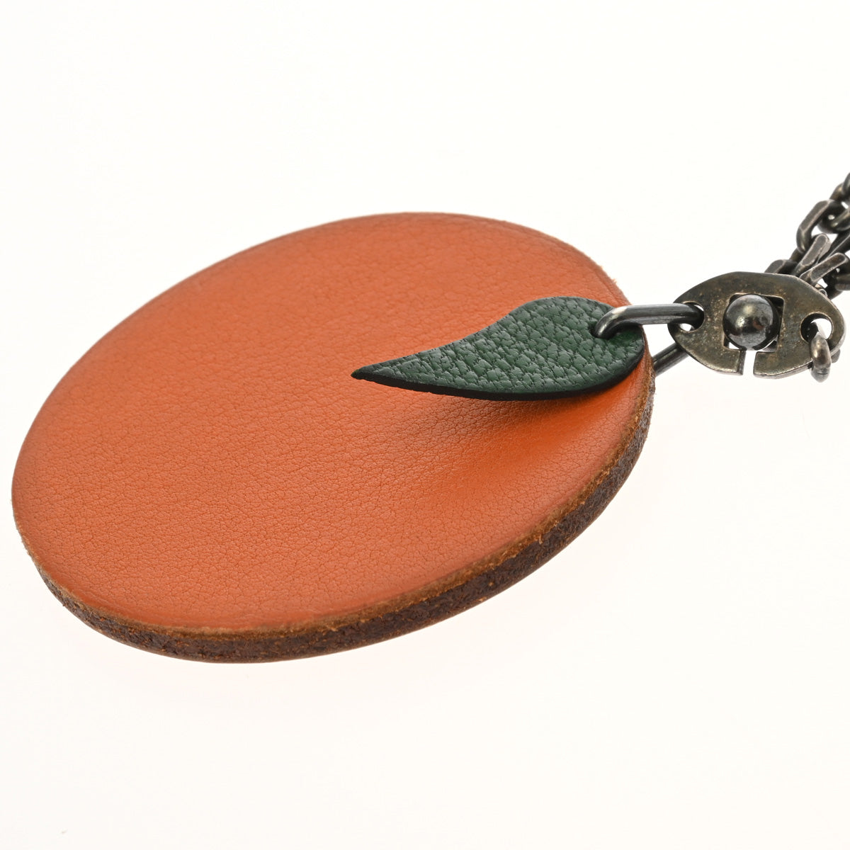 HERMES エルメス キーホルダー フェール・ア・シュヴァル オレンジ