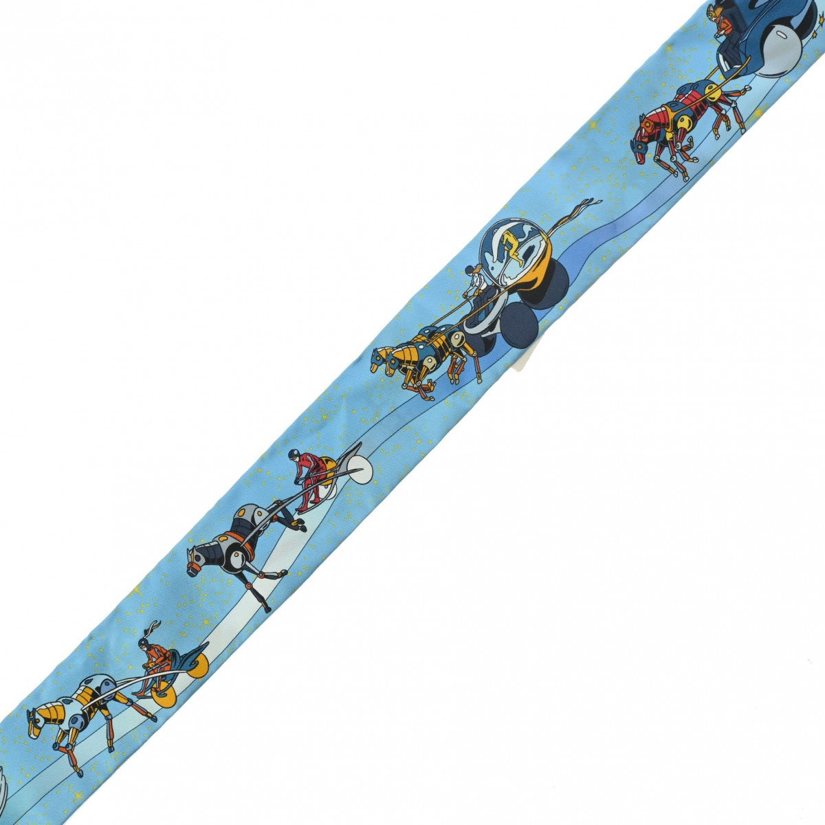 エルメスツイリー Space Derdy ブルー/ジョーヌ/ルージュ レディース