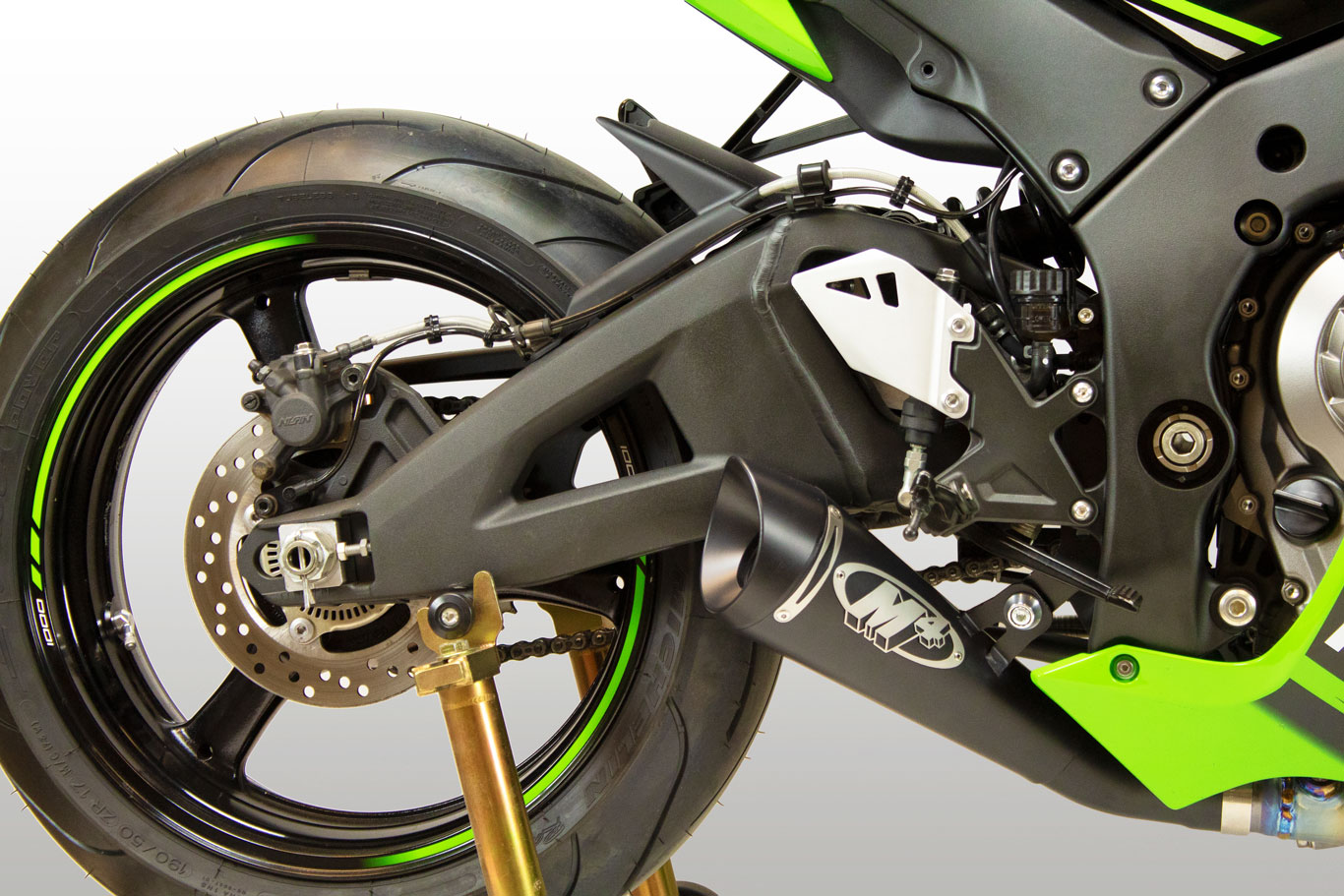M4 Exhaust ZX-10R 16-20 スリップオン GP ブラック
