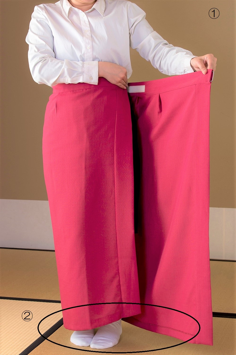 二部式お稽古着「春秋」藤 | 淡交社オリジナル,お稽古着 春秋 | 淡交社