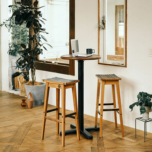 バレルカウンタースツール バレルシリーズ サントリー樽ものがたり