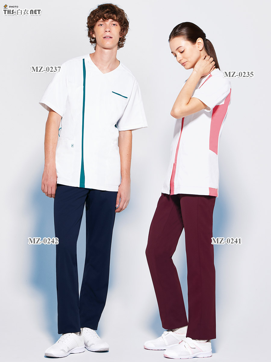 ミズノ男子ジャケット半袖[チトセ製品] MZ-0237｜THS-白衣通販・販売