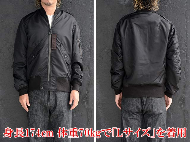 BUZZ RICKSON'S/バズリクソンズ】「Type BLACK L-2B”SKYLINE CLOTHING