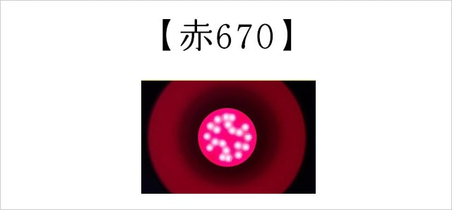 陽光LED照明「明王」キャビネットランプ【赤620(皮膚)】【赤670(眼と