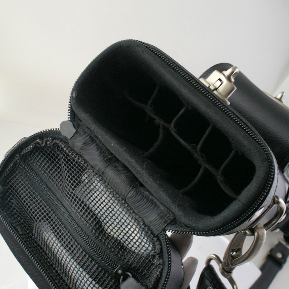 中古】Mezzキューケース NPC-35SS 蛇柄 ダークスネイク