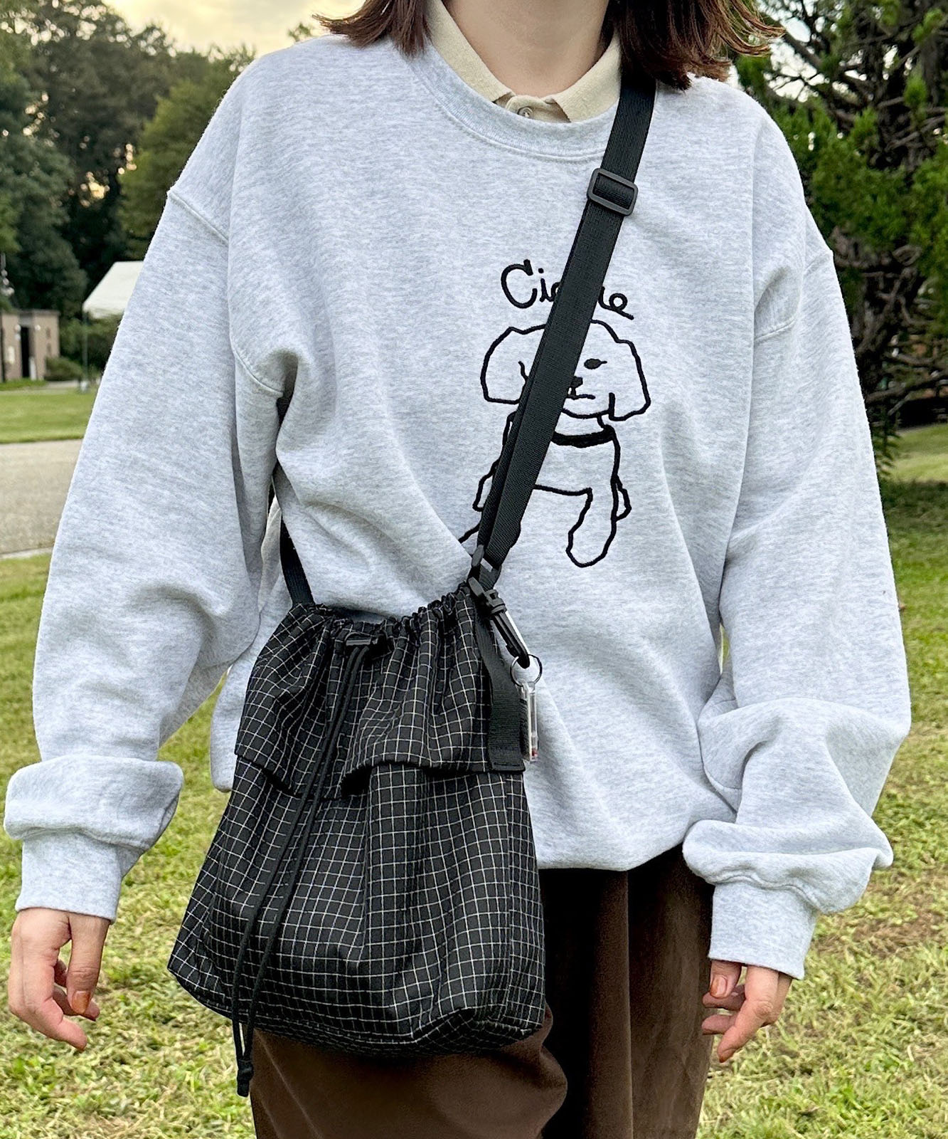 新色登場】mika × DEVICE コラボパラコード巾着ショルダーバッグ