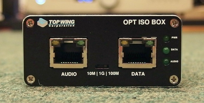 在庫有」TOP WING OPT ISO BOX 光絶縁装置/オプティカルLAN