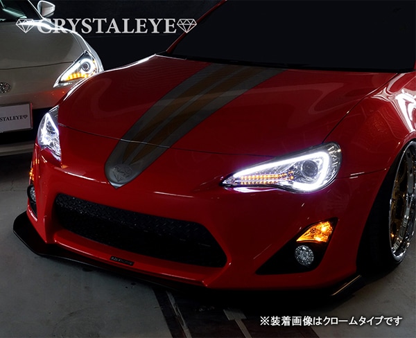 86 /BRZ ハチロク クリスタルアイLEDライトバー ヘッドライト V2