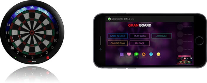 グランダーツ グランボード3S ブルー ダーツボード