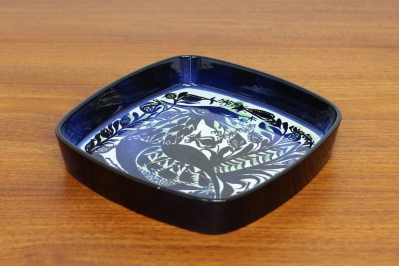 デンマーク ヴィンテージ 食器 ロイヤルコペンハーゲン テネラ 角皿