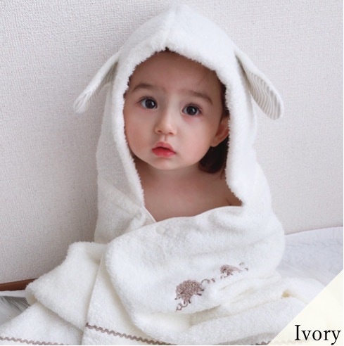メレンゲ フード付バスタオル | [Baby&Kids],フード付バスタオル