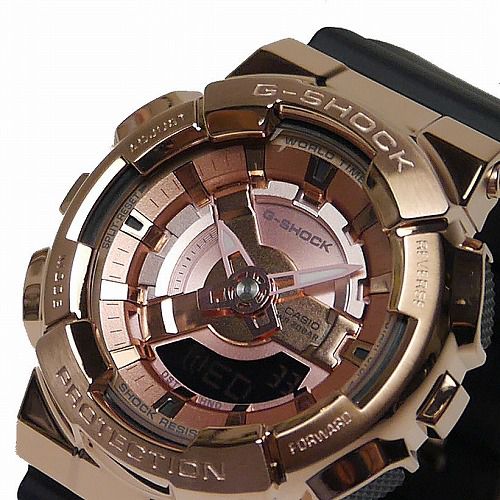 カシオGショック GM-S110PG-1AJF ミディアムサイズ Metal coveredライン