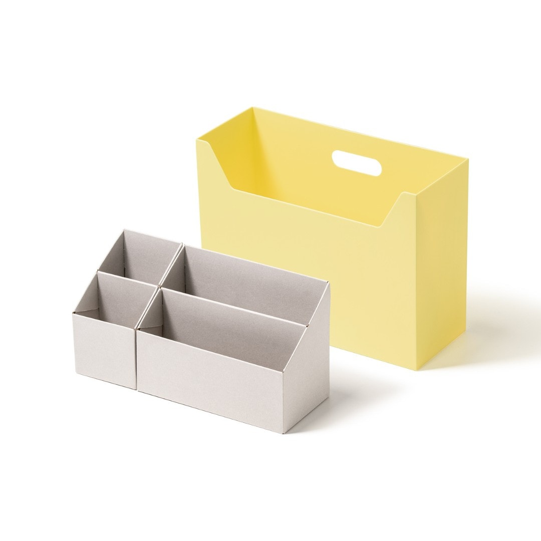 like-it】 持ち運びができる収納ボックス インナーオーガナイザー S・L