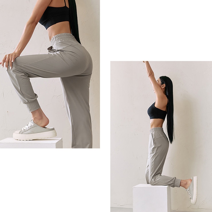 XEXYMIX ゼクシィミックス ロング パンツ ミディアムフェザー 接触冷感