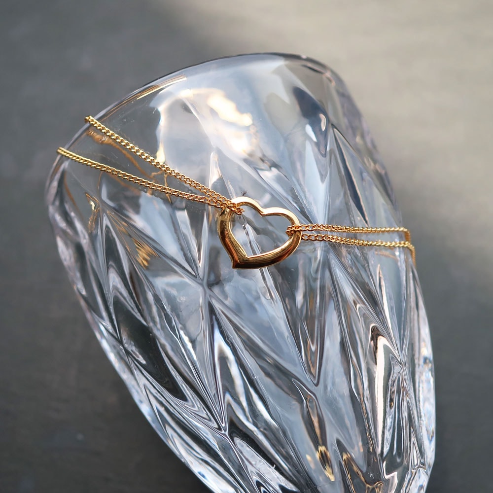 日本製 オープンハート アンクレット | アンクレット | 日本製