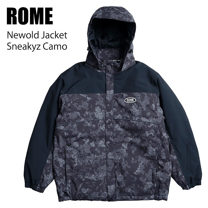 ROME ローム NEWOLD JACKET SNEAKYZ CAMO 24-25 ウエア メンズ