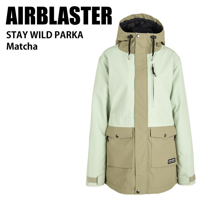 AIRBLASTER エアブラスター Stay Wild Parka Matcha 24-25 ウエア