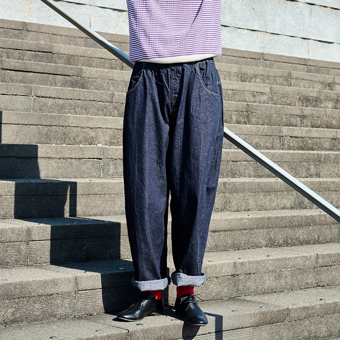 予約】NARU(ナル) 8ozムラデニム ノッポパンツ 641800BE | 定番素材