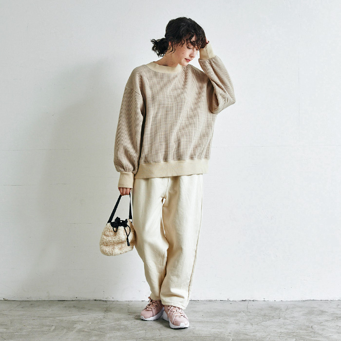 新色入荷！NARU(ナル) AWダブルワッフルPO 652000 | TOPS,カットソー