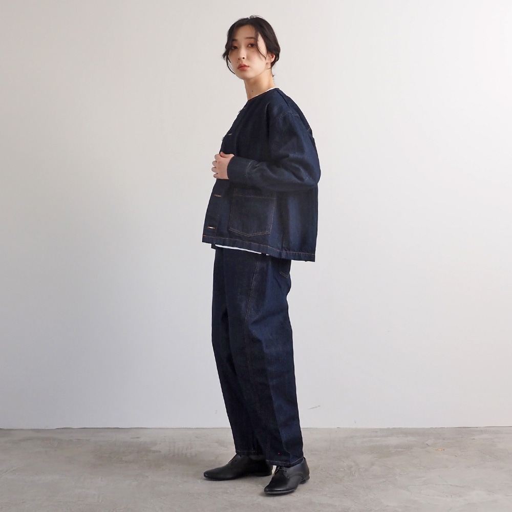 NARU(ナル) 12ozムラデニム ラウンドパンツ 6668101 | all_items