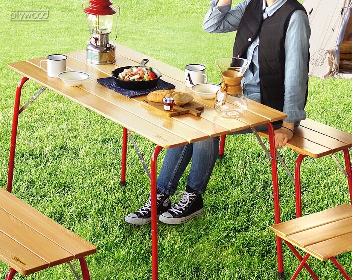 castelmerlino カステルメルリーノ ハイ＆ローキャンパーテーブル