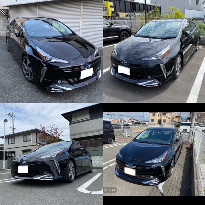 プリウス50系(後期)専用 フロントスポイラー モデリスタ(ICONIC STYLE