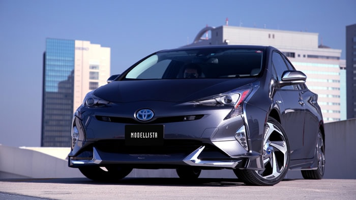 プリウス50系専用 フロントスポイラー モデリスタ(ICONIC STYLE)を販売