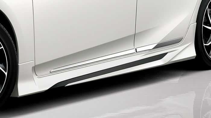 プリウス50系専用 サイドスカート モデリスタ(UP-GRADE STYLE)を販売中