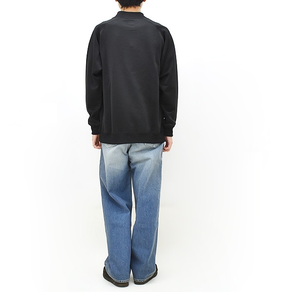 24FW】Needles ニードルズ L/S Mock Neck T -Bright Jersey