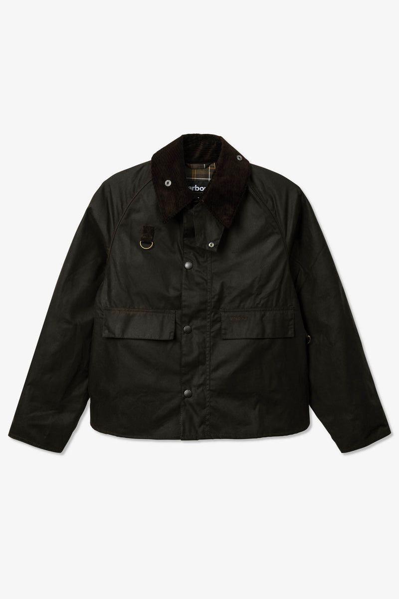 Barbour Spey Wax Jacket Olive
