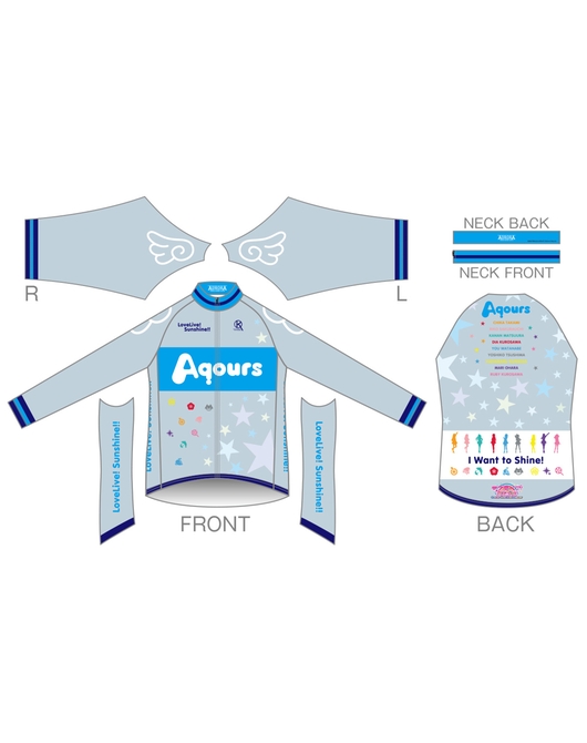 ラブライブ！サンシャイン!!」サイクルウィンドブレーカー【3rd.Ver