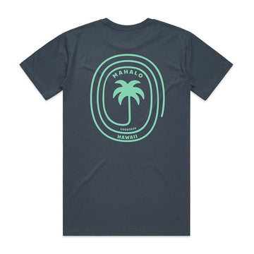 Mahalo Tee Petrol Blue – goodseedclothing.com