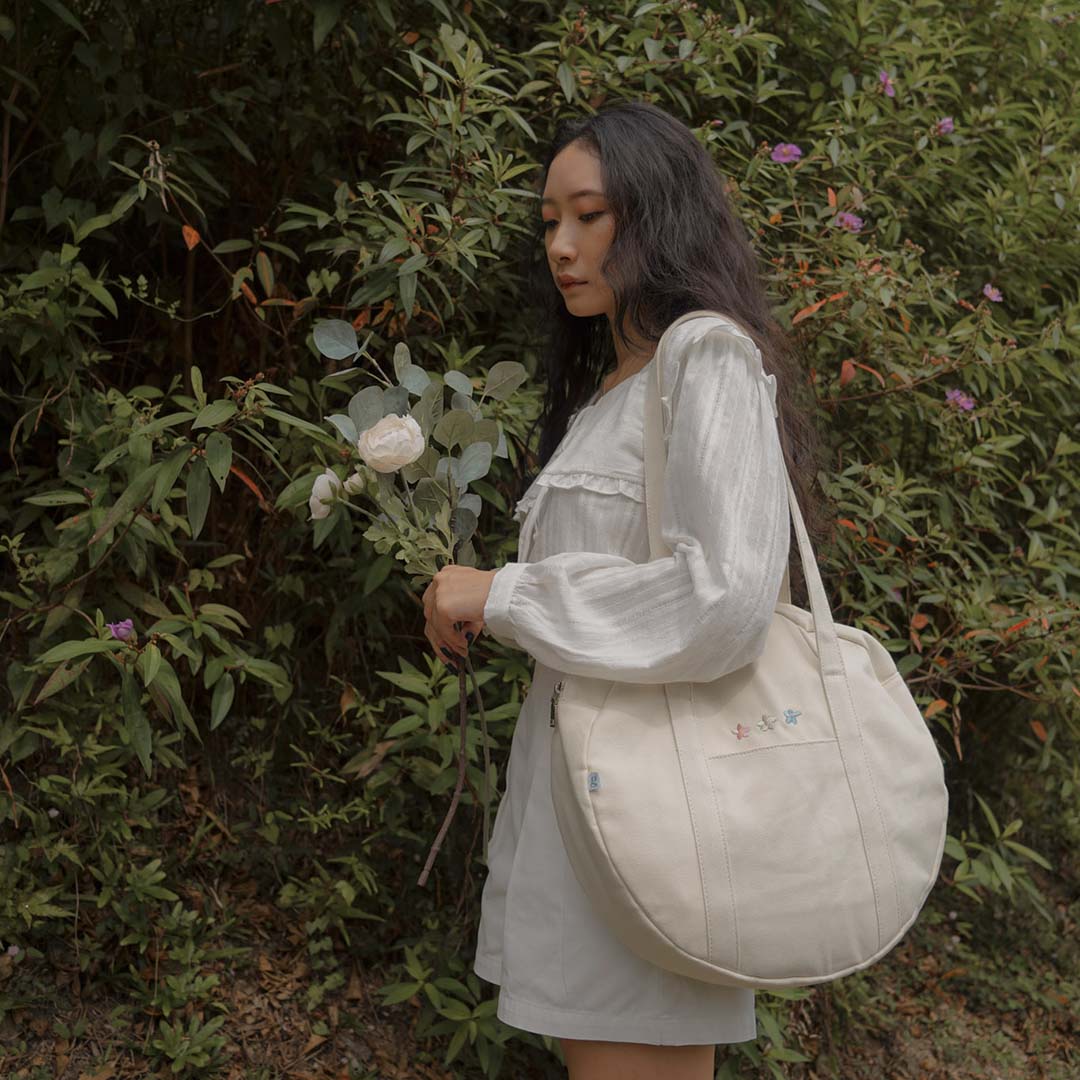 Good Times Circle Tote – Functional Round Tote | Good Totes – Good