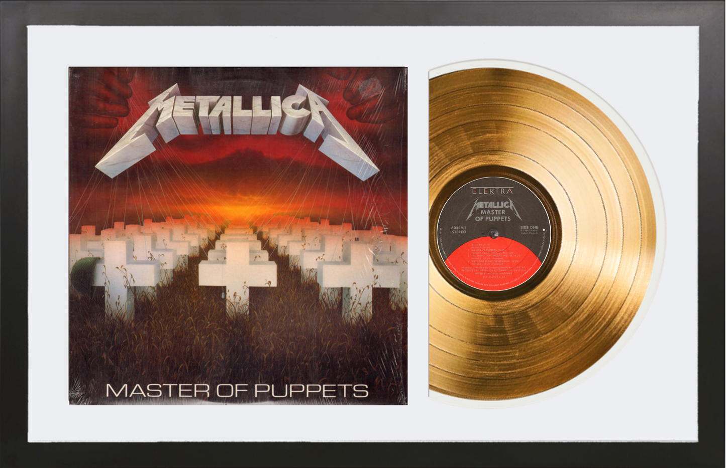 Metallica - Master Of Puppets - 24K Gold Plated, Limited Edition
