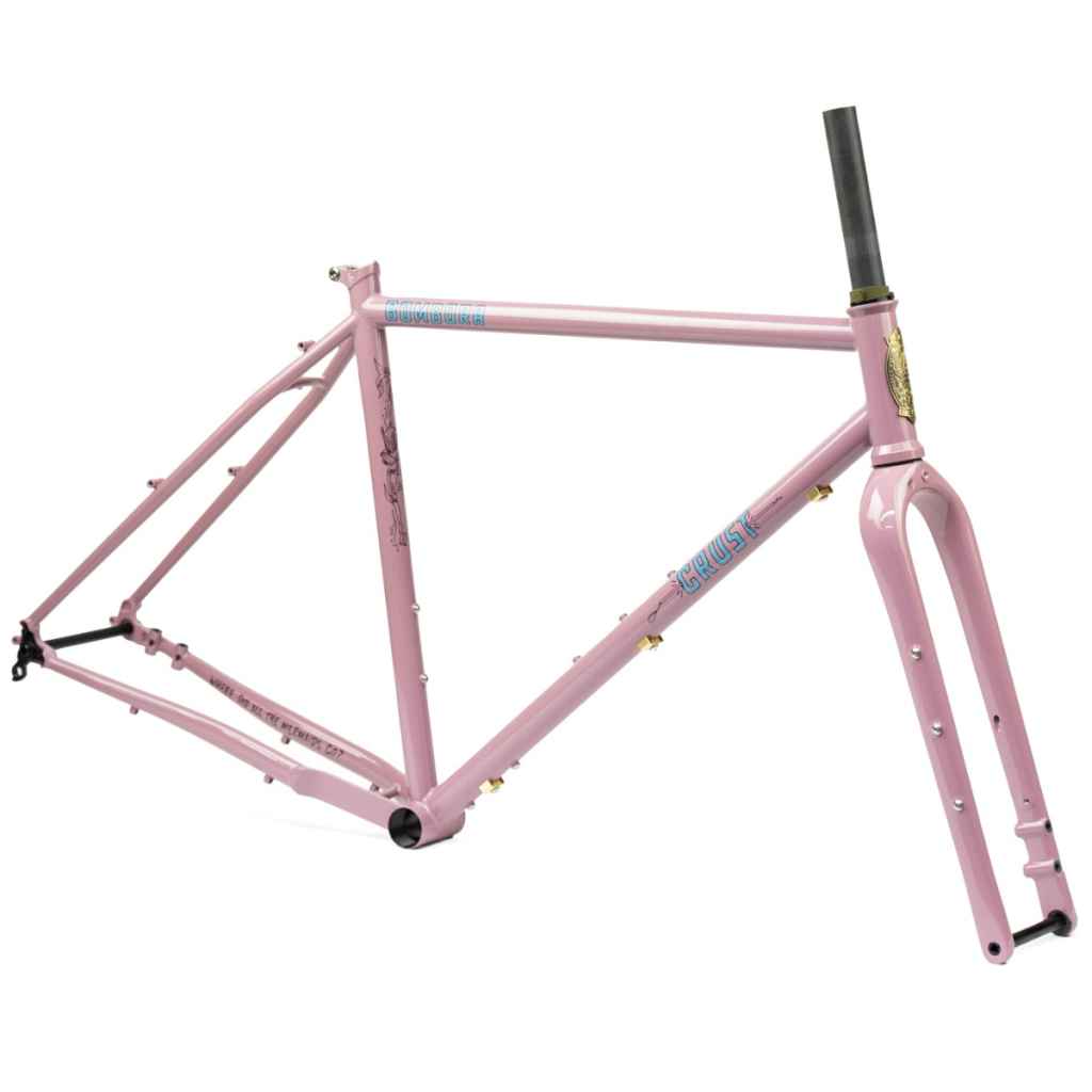 CRUST BIKES* bombora CELOS frame (pastel violet) - BLUE LUG GLOBAL
