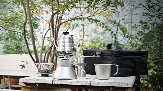 V60 Outdoor Coffee Full Set｜COFFEE｜HARIO Co., Ltd.