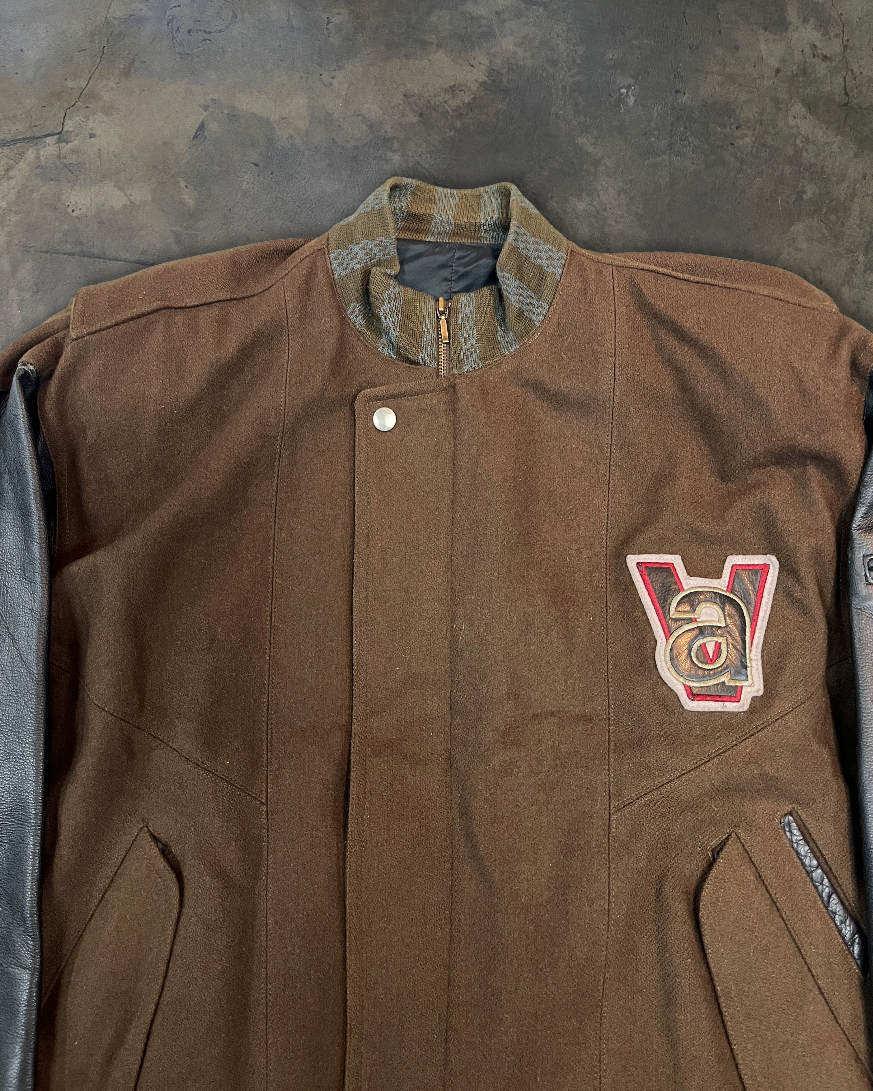 80s ARRSTON VOLAJU BY KOSHIN SATOH VARSITY JACKET – glam archive