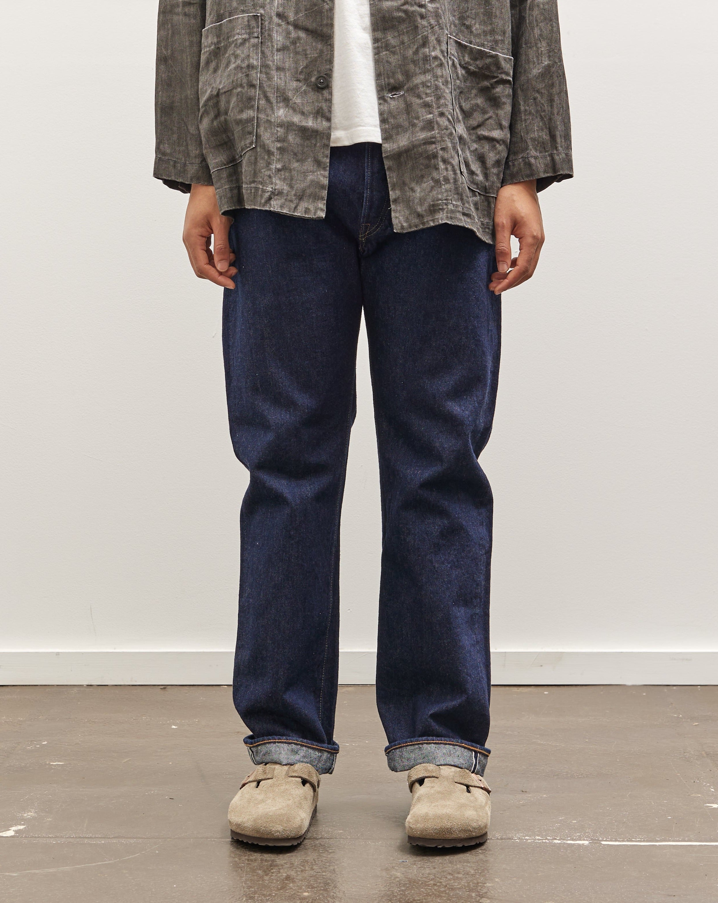 OrSlow One Wash Standard Denim | Glasswing Shop