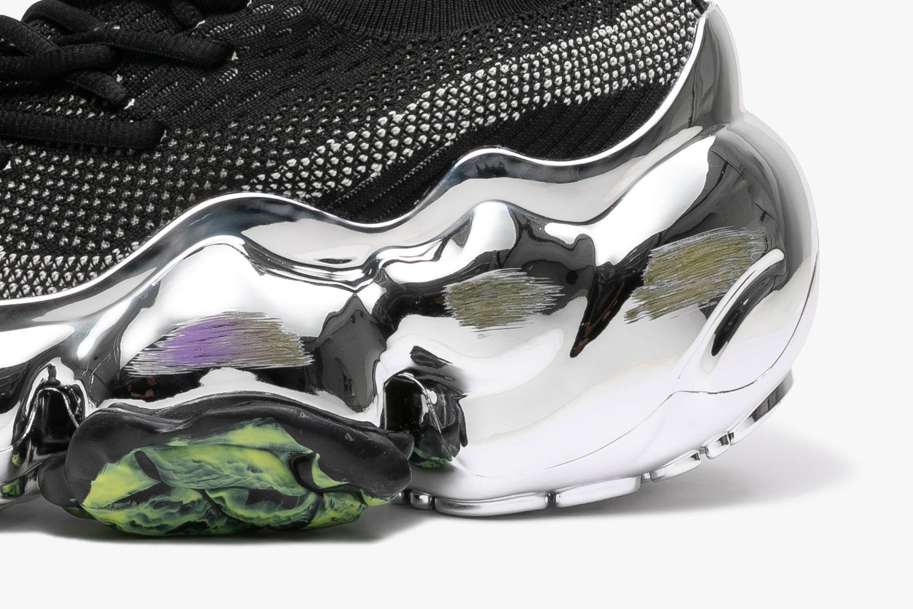 MOOPIE CHROME SCRATCH - BLACK CREAM / CHROME (ムーピー クローム