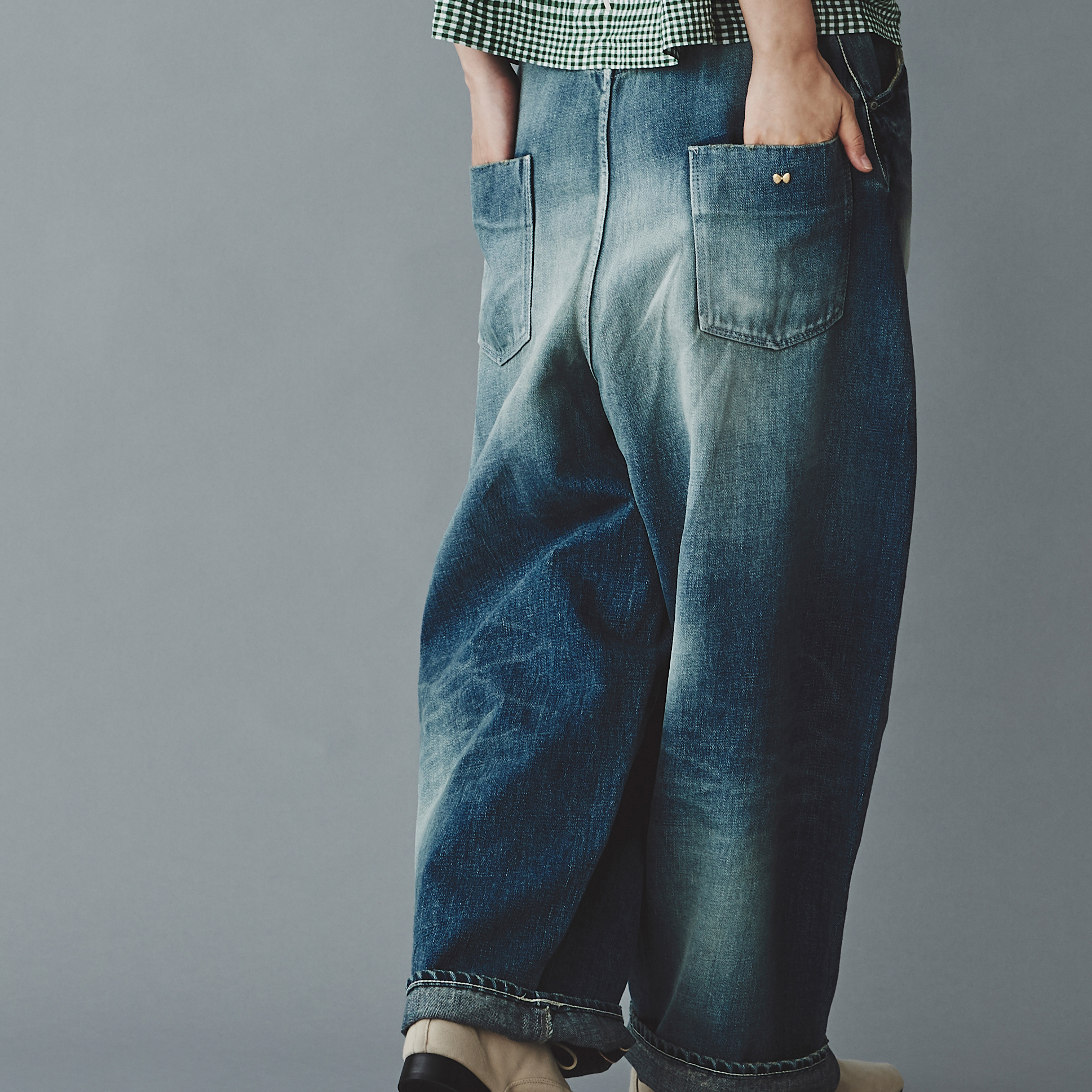 always バルーンワイドデニム - minä perhonen