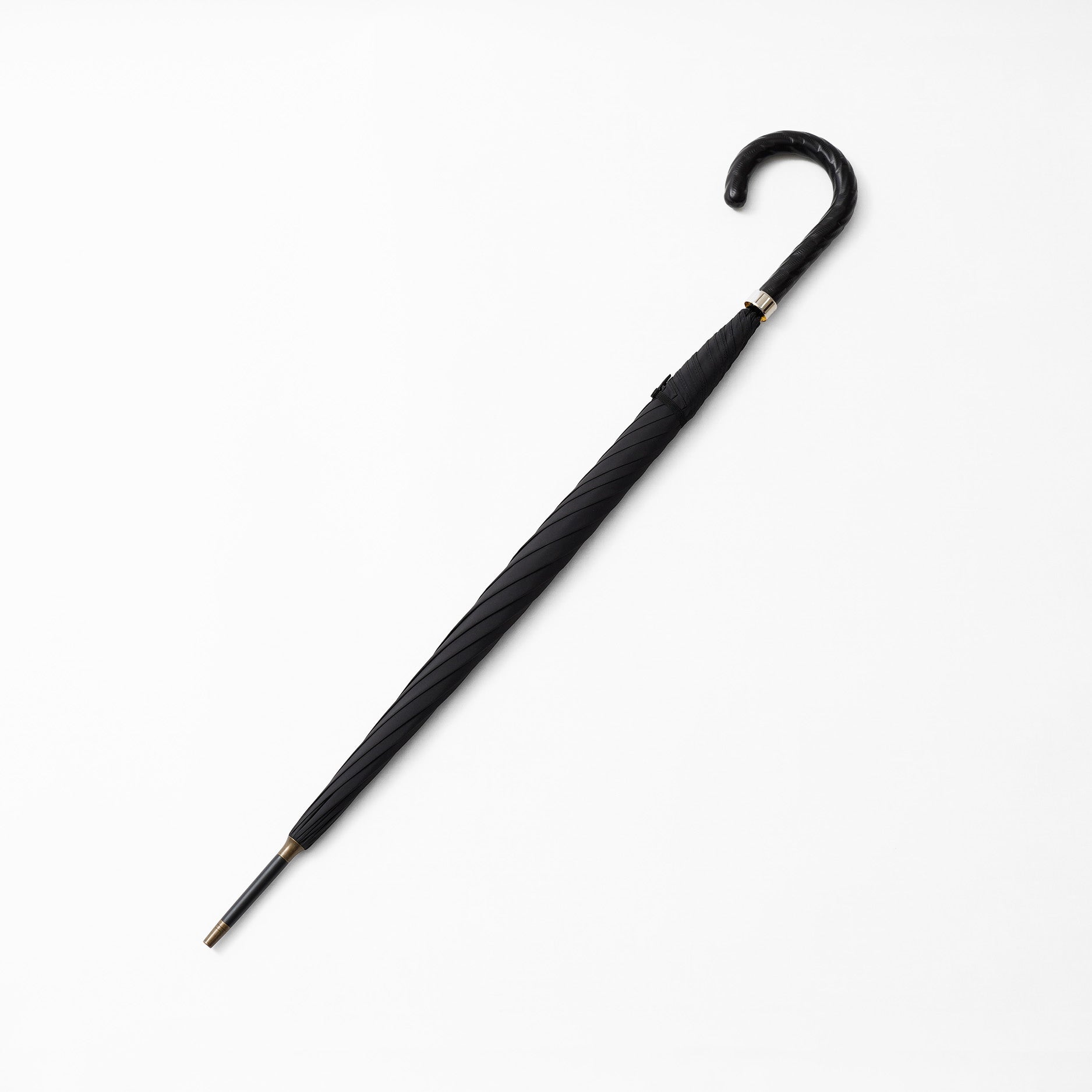 カッティーウッド in ブラック 雨傘 GT17 Fox Umbrellas/フォックス