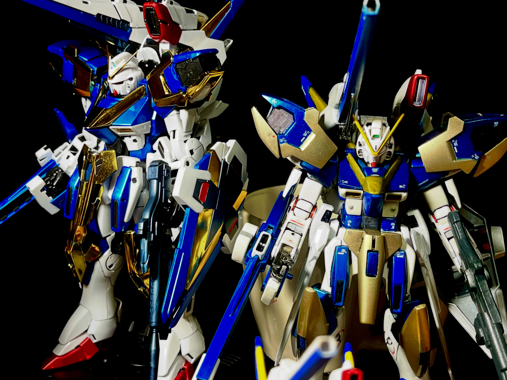 MG V2アサルトバスターガンダムverKA チタニウムフィニッシュ