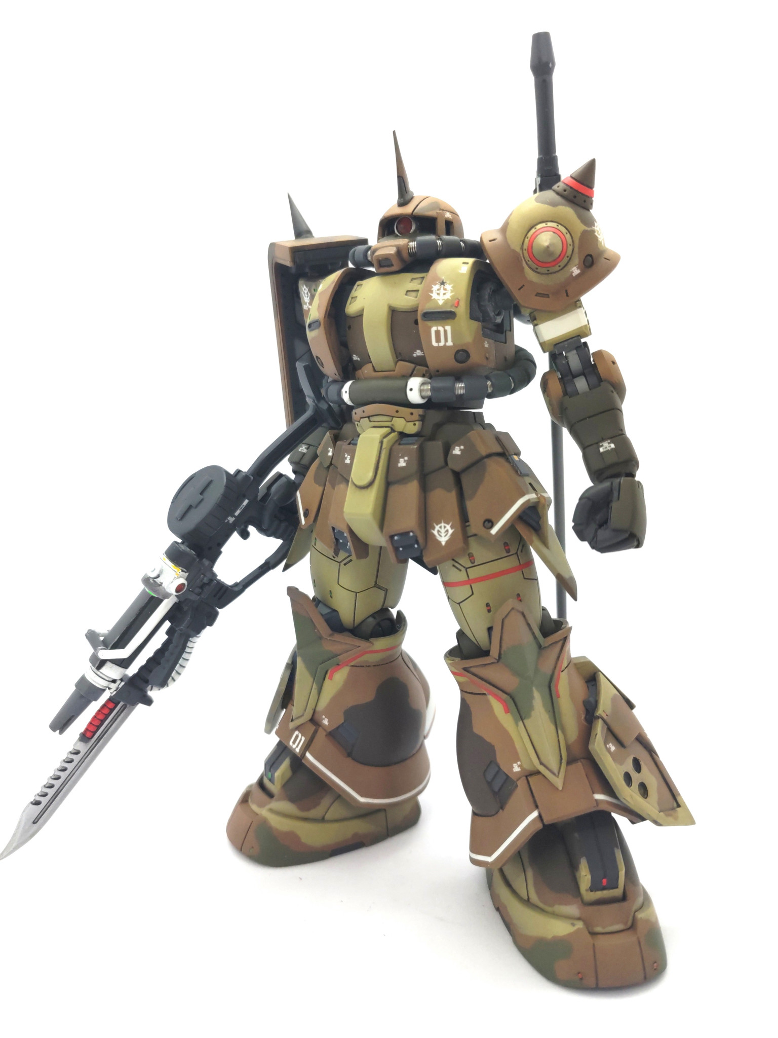 HG 高機動型ザク(地上用) エグバ機｜inagu 51さんのガンプラ作品