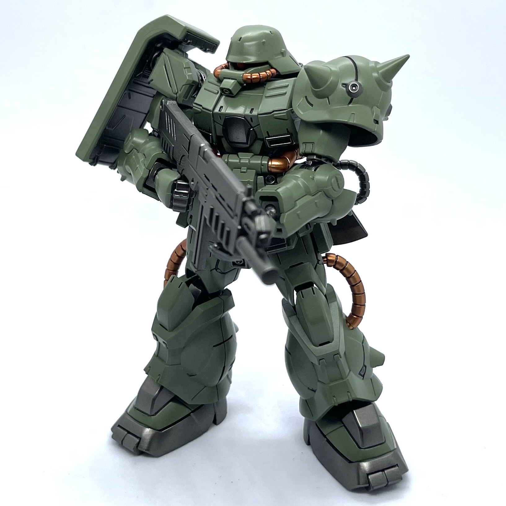 G-Frame FA 03 MS-06FZ Zaku II Kai Monotone Type｜RedHaro86さんの