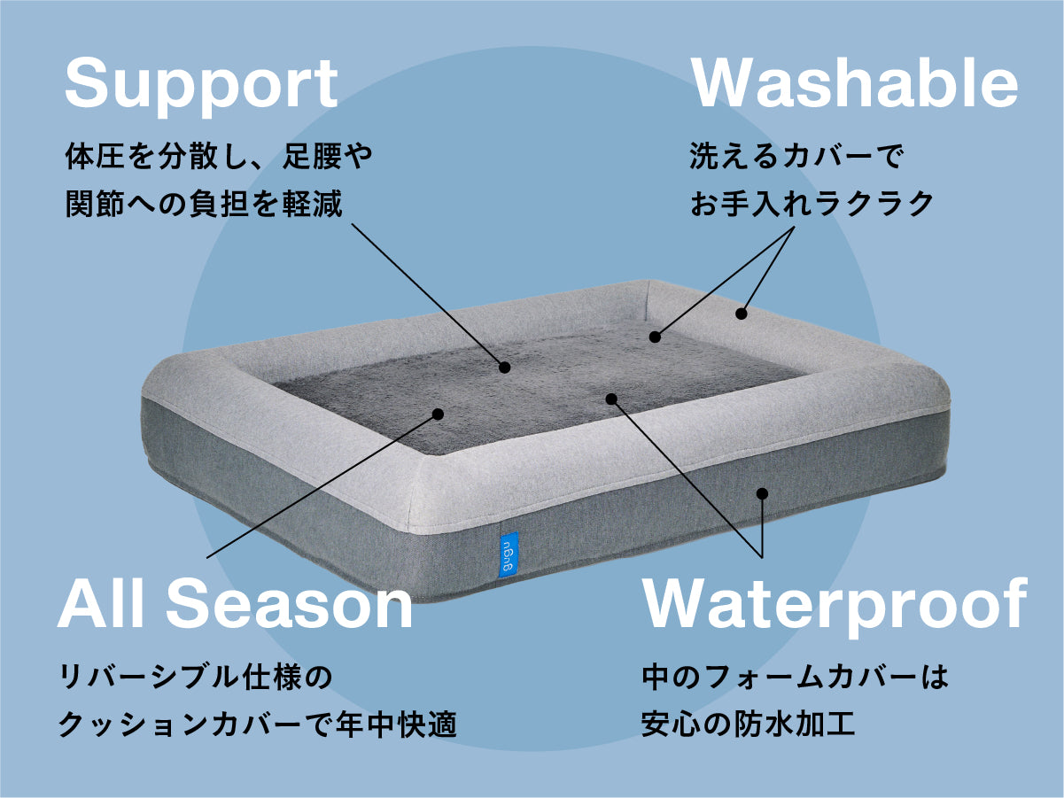 グーグースリープ【公式】｜犬用ベッド｜超小型犬・小型犬・中型犬