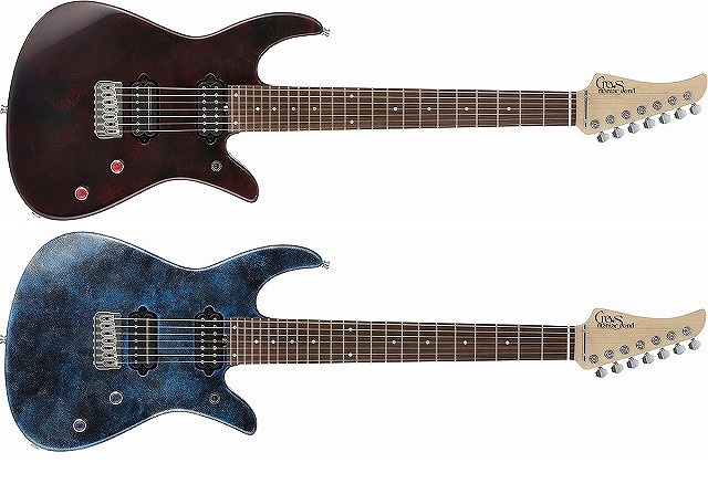 エレキギター】Crews Maniac Sound solutionシリーズより、7弦