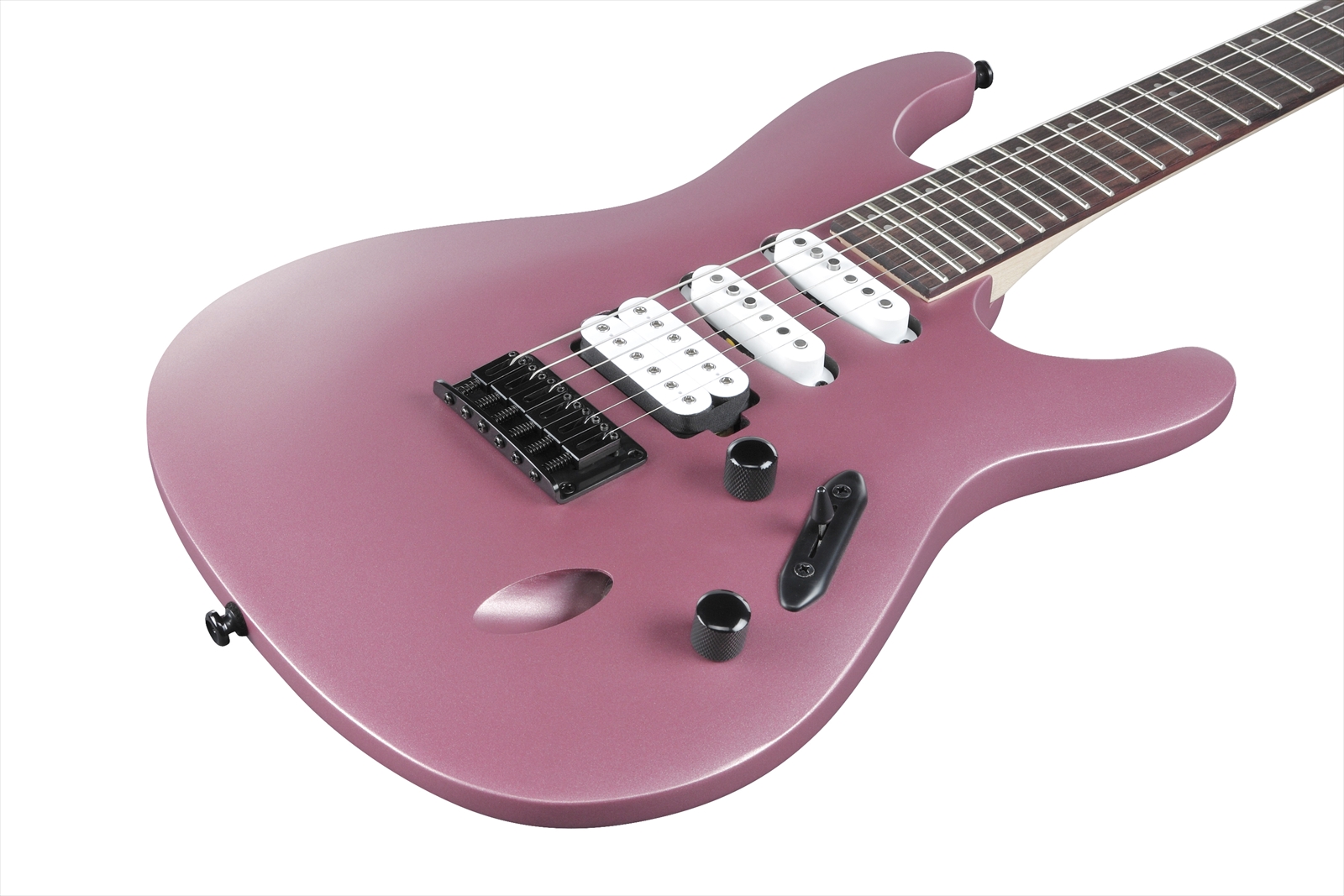 Ibanez S561-PMM｜ピンクゴールド・メタリック・マット カラーが美しい