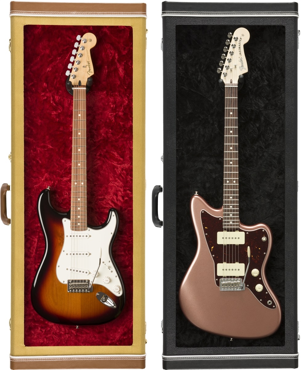 エレキギターハードケース】-Fender-アクリルウィンドウを装備した